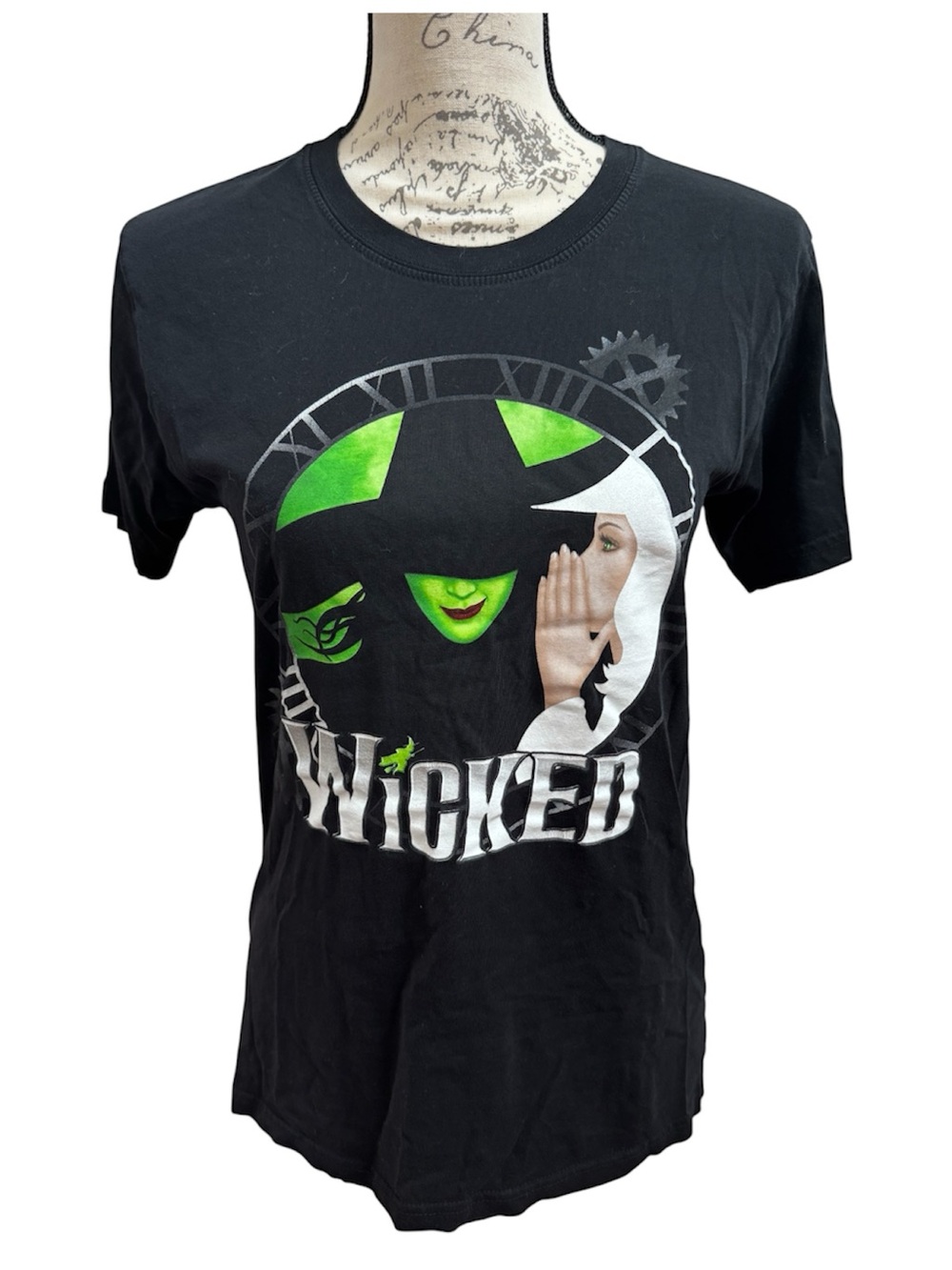 Wicked Touring Show Merch 100% Organic Cotton Souvenir Graphic Short Sleeve Tee